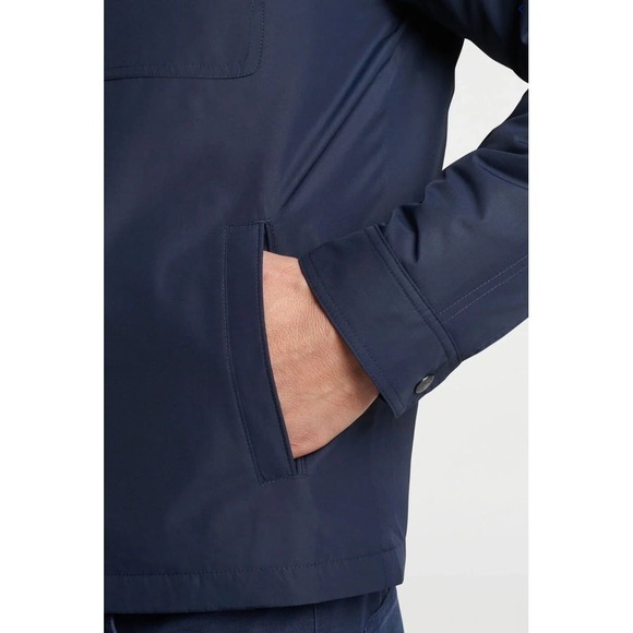 Peter Millar Norfolk Bomber Jacket / MF24Z03 / Color Navy / X-Large - Picture 3 of 13